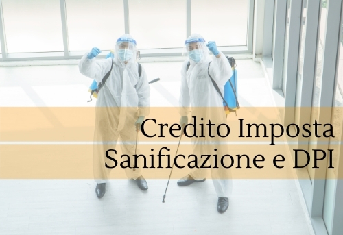 Credito d’imposta per la sanificazione e l’acquisto dei DPI: istanze dal 4 ottobre 2021